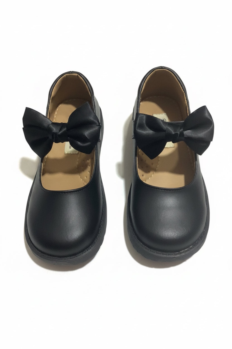 Crabkids Girls Back To School Shoe with Bow Tie (617209)