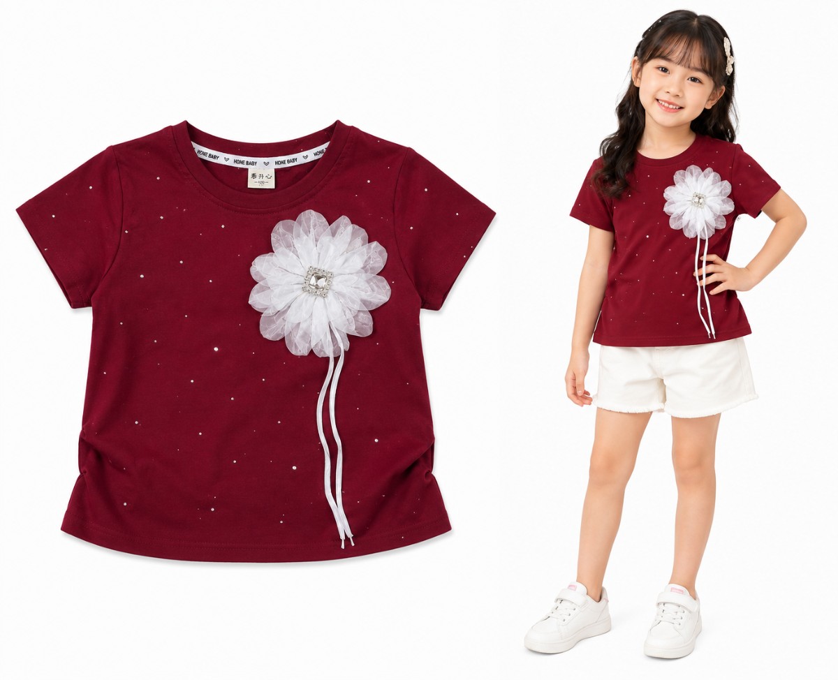 Yue Kai Xin (Hone Baby) Girls Top