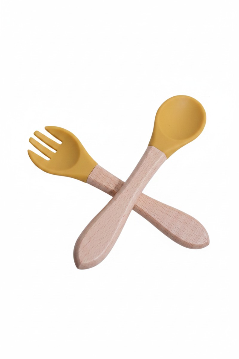 Baby Wooden Spoon and Fork