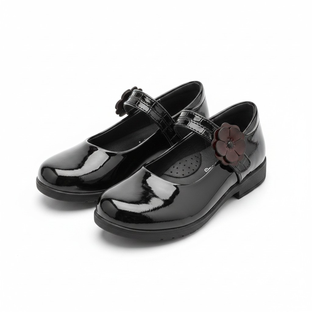Princess Girls Shoe With Velcro-G154