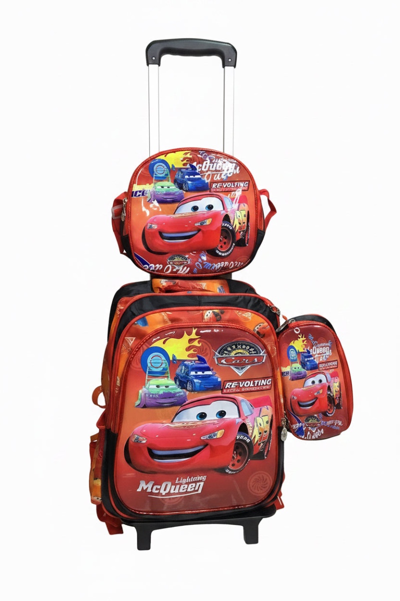 Character Trolley Bag (Lightning McQueen)