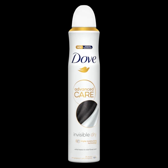Dove Advanced Care Invisible Dry 250ml.