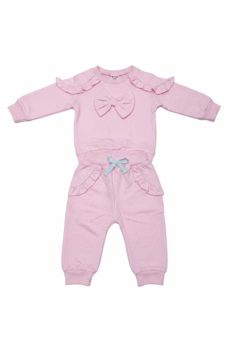 Girls Pink 2piece Cloth