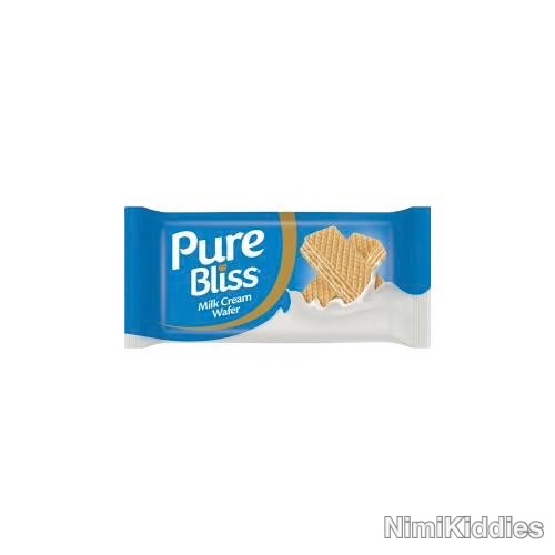 Pure Bliss Milk Cream Wafer  Biscuits 21g.